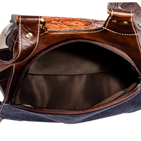 Myra-Daisy Hill Trail Hand-Tooled
Backpack Bag - Picture 3 of 3